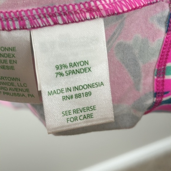 Lilly Pulitzer Girls UPF50+ Mini Sophie Dress. Extra Lucky. Size XL (12/14) - Picture 10 of 11